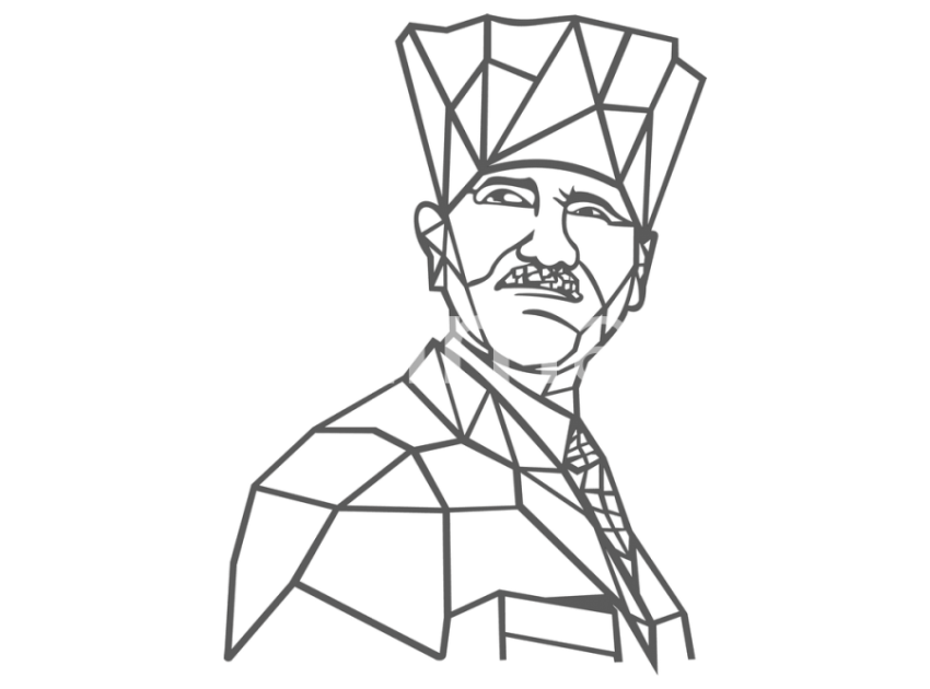 124-Geometrik-Mustafa-Kemal-Ataturk