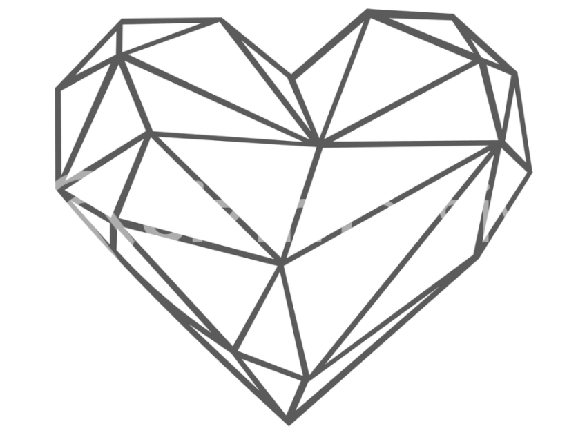 132-Geometrik-Kalp