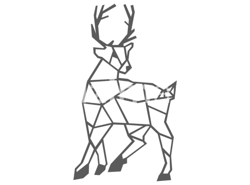 145-Geometrik-Ren-Geyigi