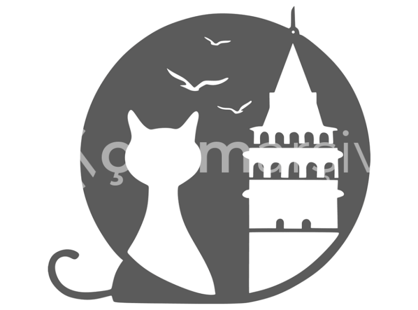 Kedi-Galata-Kulesi