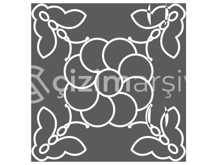 Kare Dekoratif Panel (338)