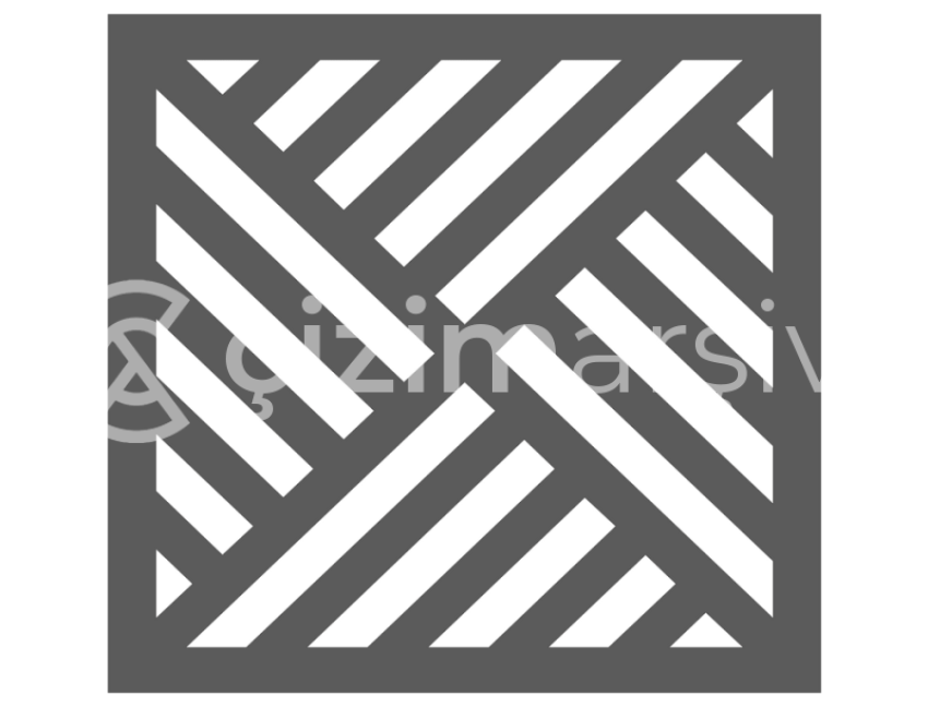 Kare Dekoratif Panel (405)
