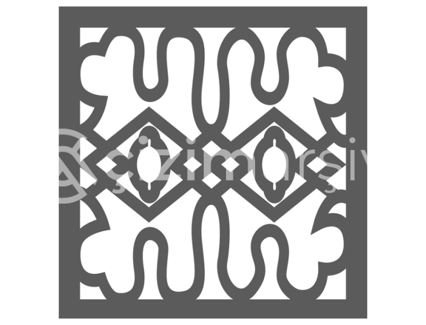 Kare Dekoratif Panel (66)