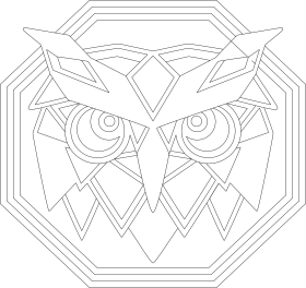 Geometrik Baykuş 1
