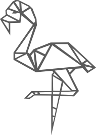Geometrik Flamingo