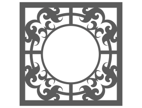 Kare Dekoratif Panel (197)