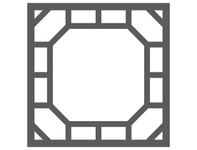 Kare Dekoratif Panel (222)