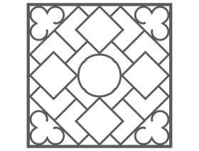 Kare Dekoratif Panel (308)