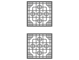 Kare Dekoratif Panel (334)