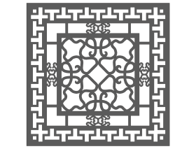 Kare Dekoratif Panel (407)