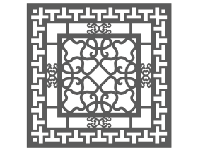 Kare Dekoratif Panel (408)