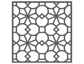 Kare Dekoratif Panel (424)